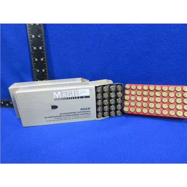 Brass Only - 40 S&W Unprimed - 3 Boxes of 50