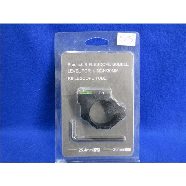 NEW - 25.4MM Riflescope Bubble Level with Compass
