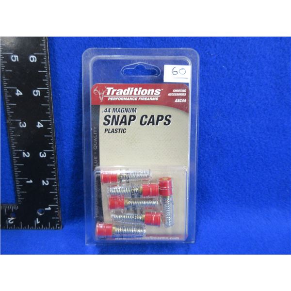 NEW - Traditions .44 Magnum Snap Caps - Pack of 6