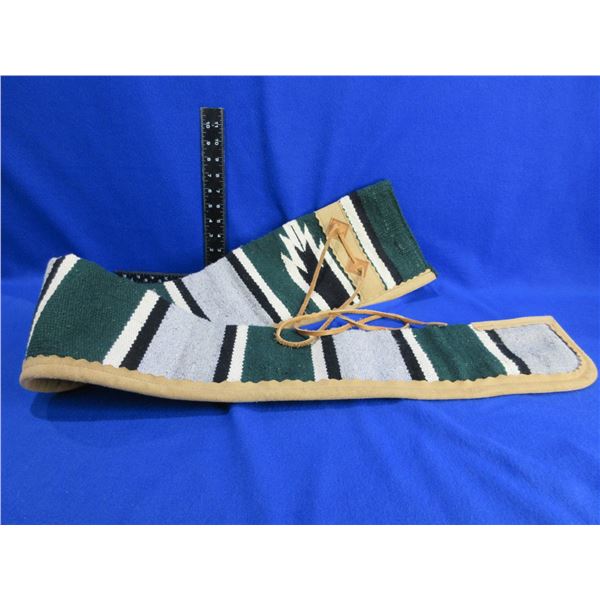 Saddle Blanket Soft Gun Case with Leather Trim - 52"