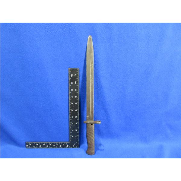 Unknown Bayonet - Mauser?? - 12" Blade, 16 1/2" Total