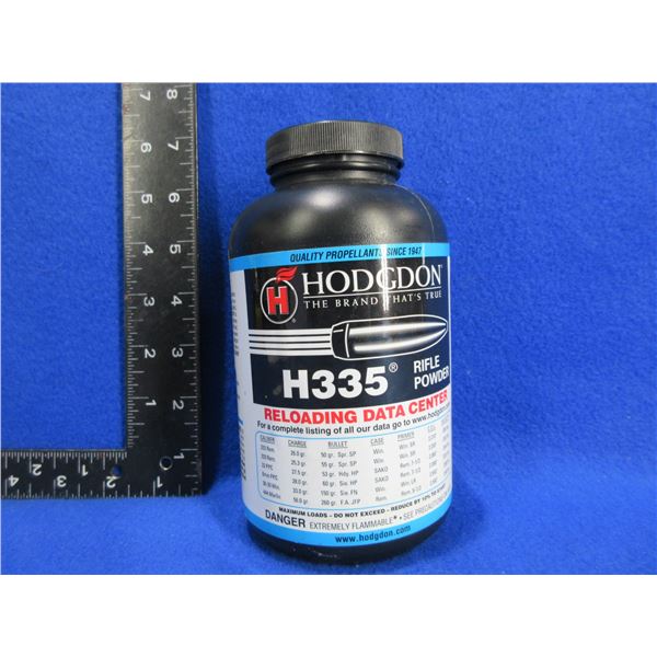 Hodgdon H335 Rifle Powder - 518 Grams Including Tin
