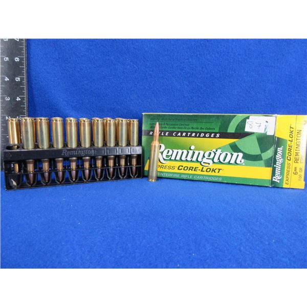 6MM Rem. 100gr Core-Lokt PSP Remington Cartridges