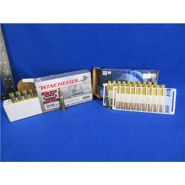 308 Win. 150gr Federal and Winchester Cartridges