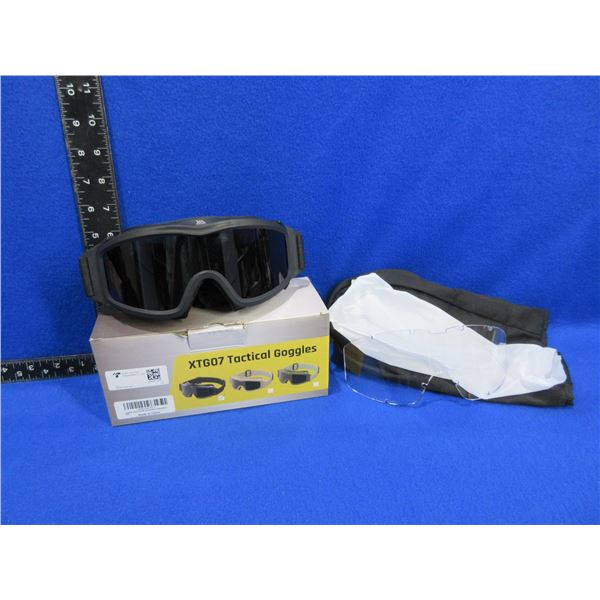 XTG07 Tactical Airsoft Goggles - Comes with a clear lens