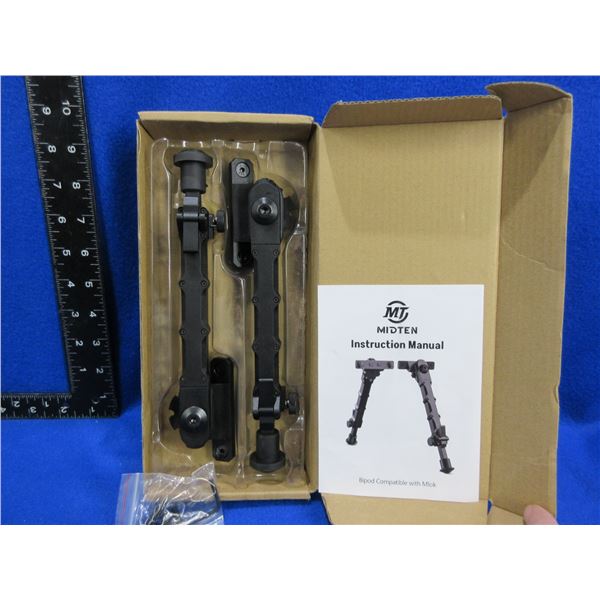 Midten 7.5" - 9" Bipod Compatible with Mlok