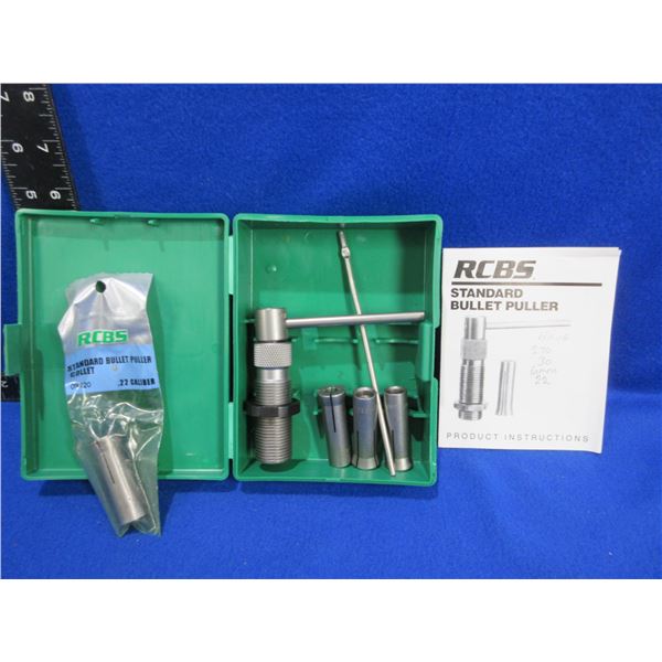 RCBS Bullet Puller with 4 Collets - .270, .30, .22 and 6MM