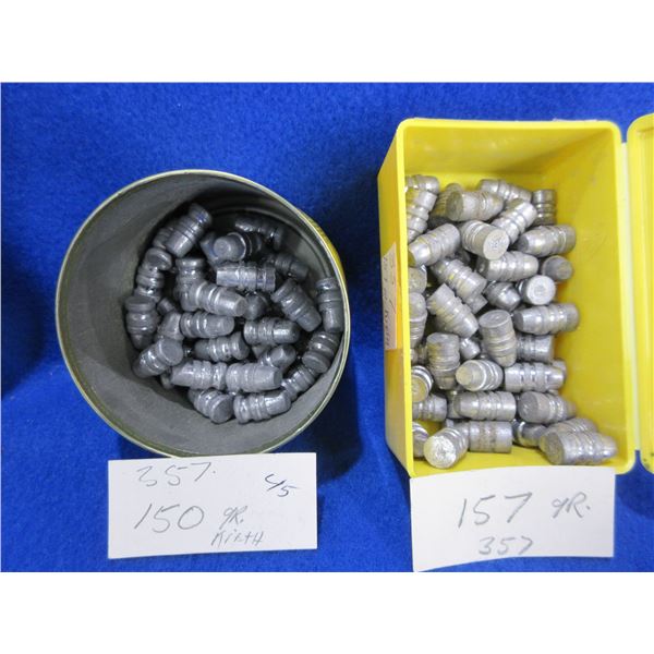 .357" Bullets - Box of 51, Box of 45