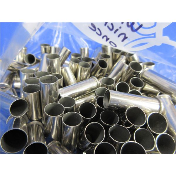 Brass Only - 38 Spl 1x Fired Win. +P Nickeled Unprimed