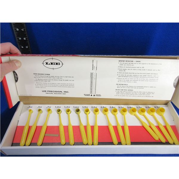 Lee Powder Measure Kit - 15 Measures - .3cc to 4.3cc