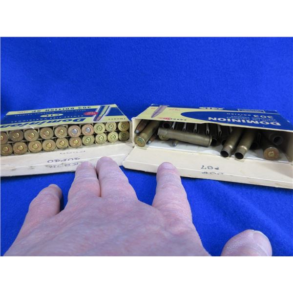 303 British Mixed Cartridges in Collector Boxes