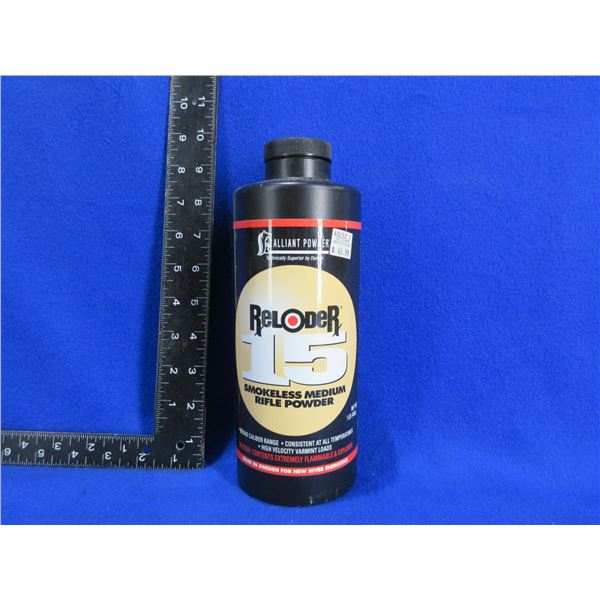 Alliant Powder Reloader 15 Medium Rifle Powder