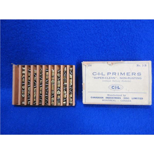 Collector Primers - CIL No. 3-B - Box of 89 - PICK UP ONLY