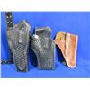 Image 1 : 3 Leather Holsters - Right Hand