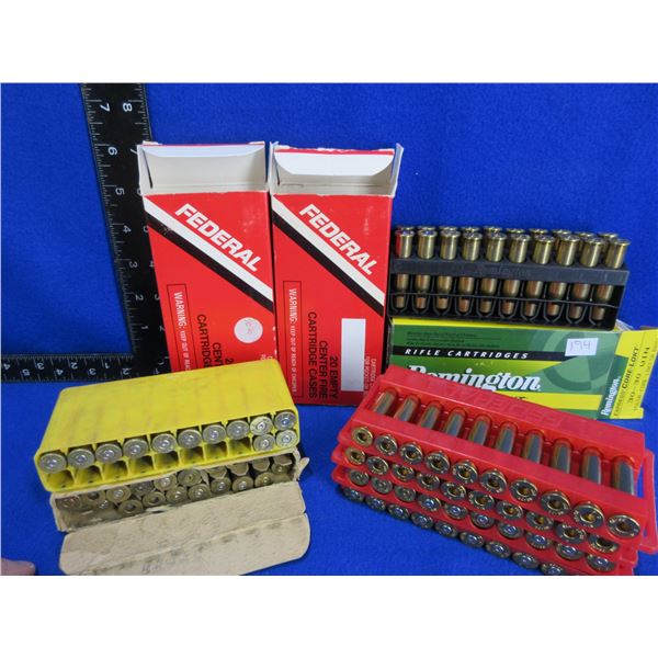 Brass Only - 30-30 Win Unprimed - 4 Boxes of 20, Box of 12