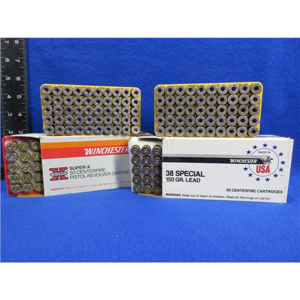 Brass Only - 38 Spl Unprimed - 4 Boxes of 50