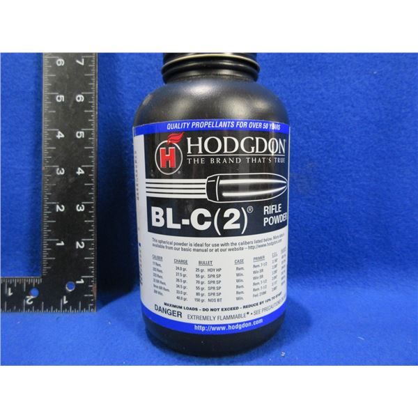 Hodgdon BL-C(2) Rifle Powder - 350 Grams Including Tub