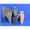 Image 1 : 3 Leather Holsters - 2 Right Hand, 1 Left Hand