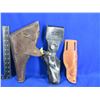 Image 2 : 3 Leather Holsters - 2 Right Hand, 1 Left Hand