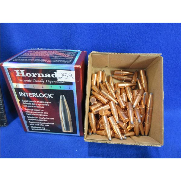 30 Cal. .308" 165gr SP Interlock Hornady Bullets - Box of 95