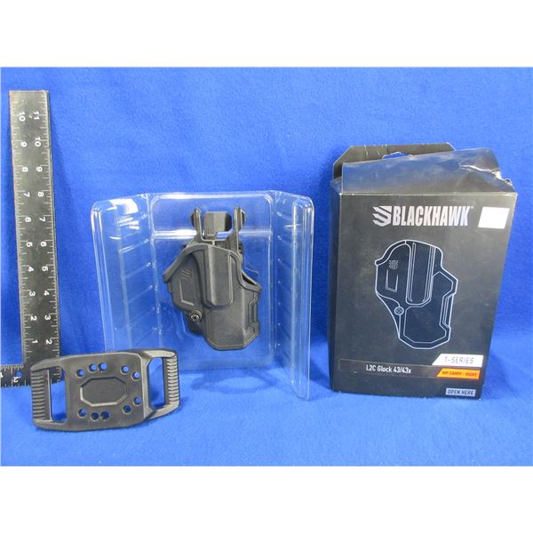 NEW - Blackhawk T-Series Holster Fits L2C Glock 43/43X
