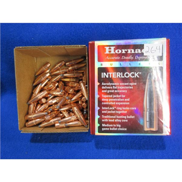 30 Cal. .308" 165gr BTSP Interlock Hornady Bullets