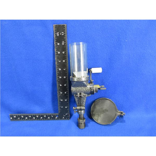 Lyman No. 55 Powder Measure (Lid Missing) & Primer Tray