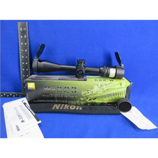 Nikon M-223 3-12x42 SF Scope - Appears Clear