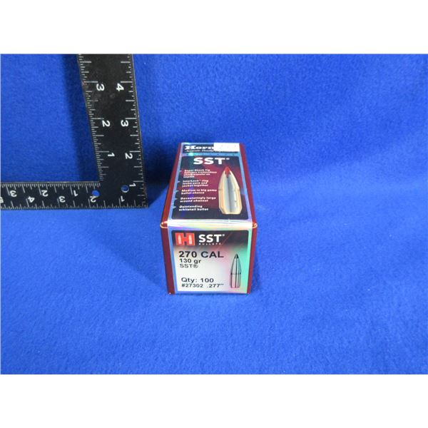 270 Cal. .277" 130gr SST Hornady Bullets