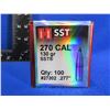 Image 2 : 270 Cal. .277" 130gr SST Hornady Bullets
