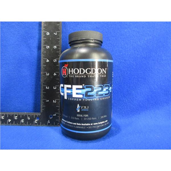 Hodgdon CFE223 Powder - 1 lb Tub - Appears Full