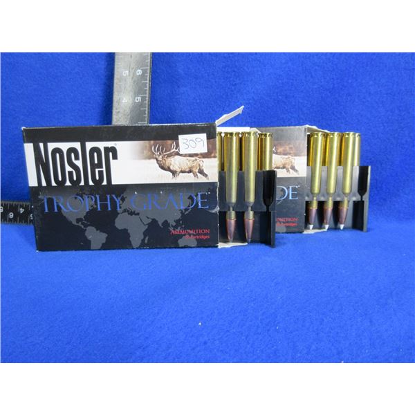 30-06 Sprg 165gr Trophy Grade Nosler Cartridges