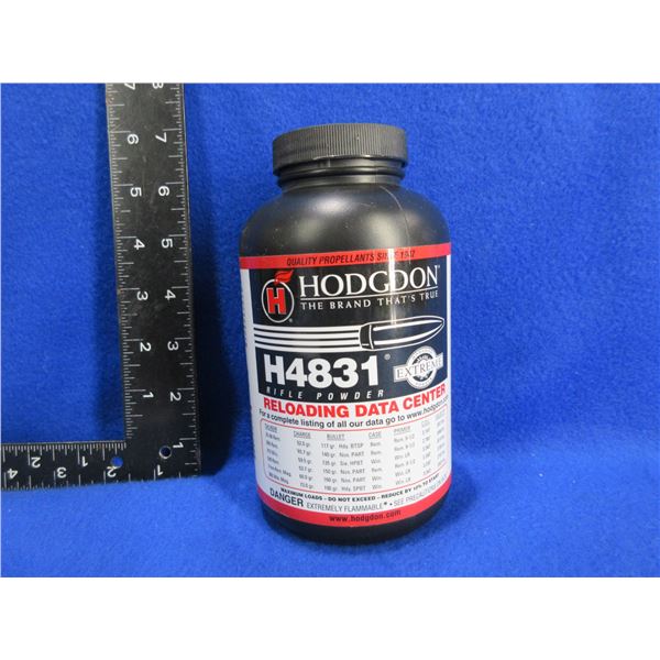Hodgdon H4831 Rifle Powder - 508 Grams Including Tub