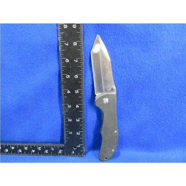 NEW - Folding Blade Locking Knife - 3 1/2" Tanto Blade