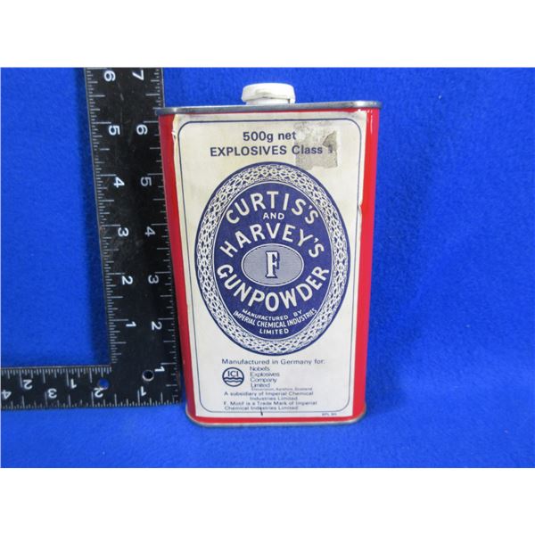 Curtis's and Harvey's F Gunpowder in Collector Tin