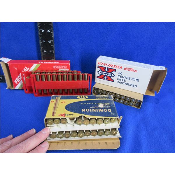 Brass Only - 30-30 Win. Unprimed