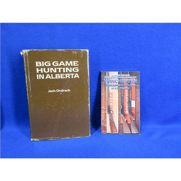 2 Books - Big Game Hunting Alberta, Winchester Blue Book