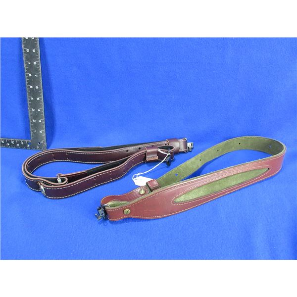 2 Leather Slings - 36" and a Browning Adjustable