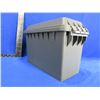 Image 2 : Plastic Ammo Box - 9 1/2" x 4" x 6" Deep