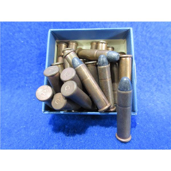 Collector Ammo - .22 WRF Cartridges - D Headstamp