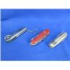 Image 1 : 2 Swiss Army Style Knives and 1 Golfers Tool/Knife
