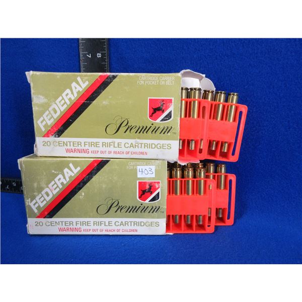 Brass Only - 270 Win. Unprimed - 2 Boxes of 20