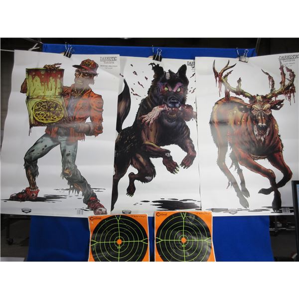 3 Darkotic Targets and 2 Caldwell Orange Peel Targets