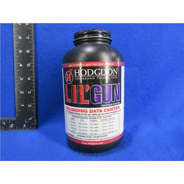 Hodgdon LIL'GUN Shotgun Powder- 212 Grams Including Tub