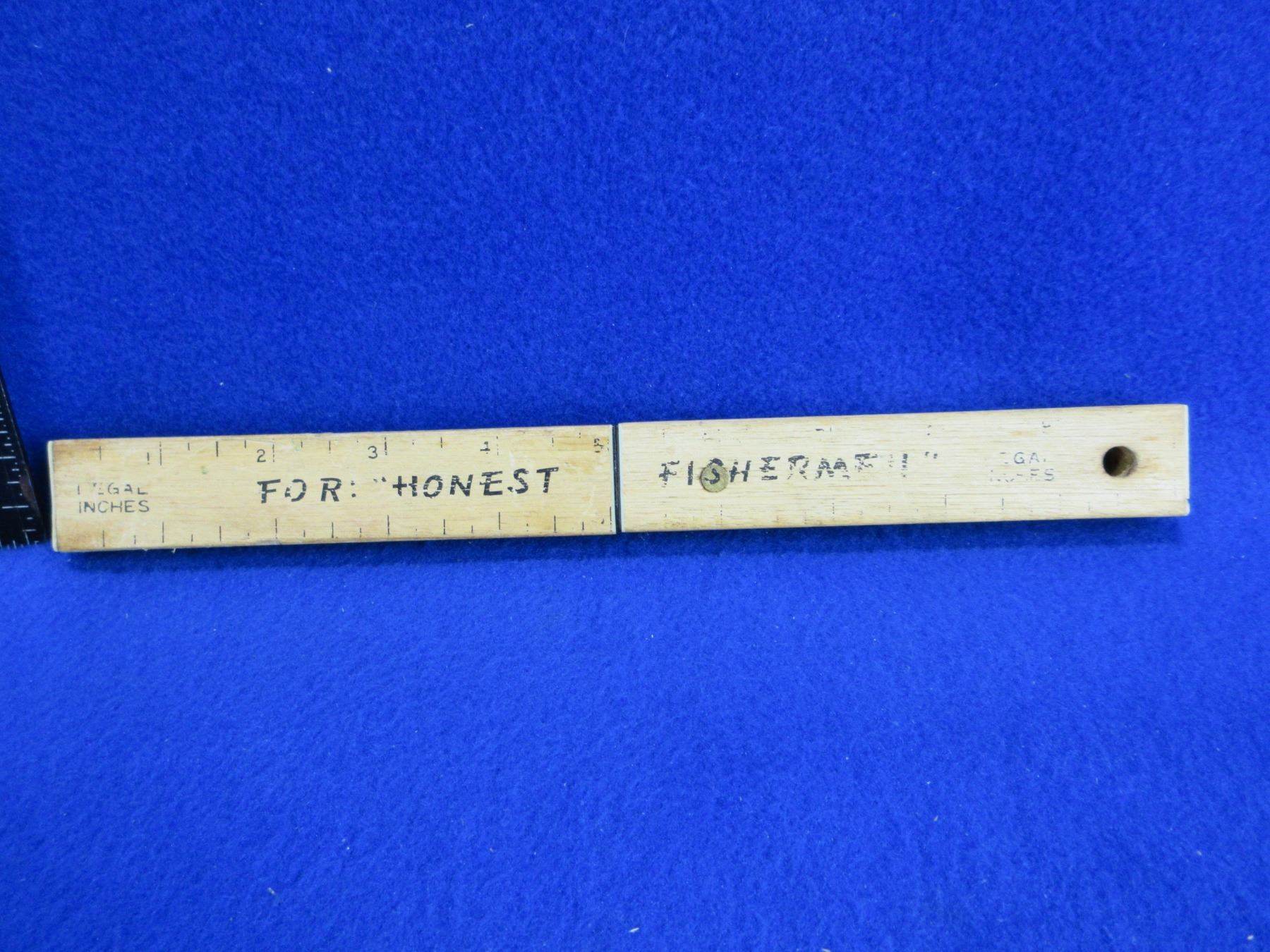 Vintage Fishing Floating Knife/Ruler