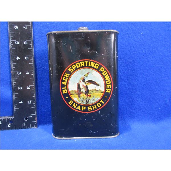 Collector Powder Tin - CIL Black Sporting Powder Snap Shot