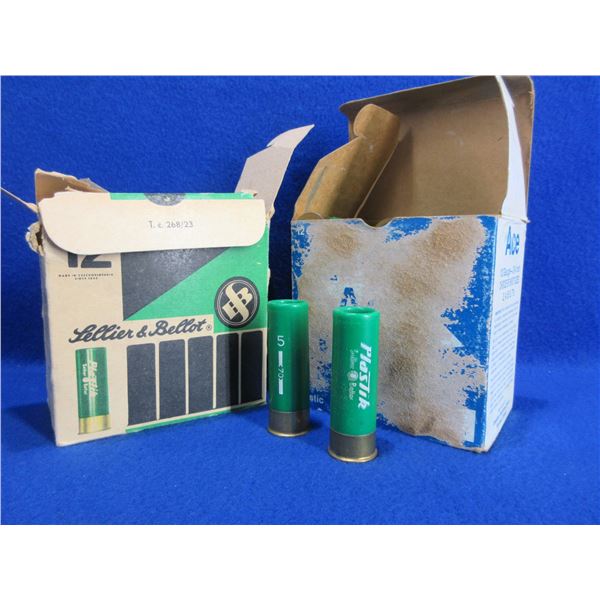 12 Ga. 2 3/4" 5 Shot and 2 Shot Sellier & Bellot Shotshells