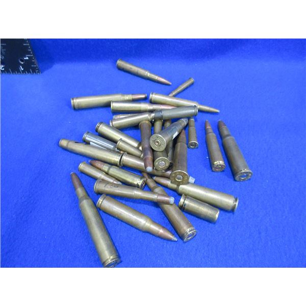 Collector Ammo - 28 Misc. Cartridges + 2 Brass