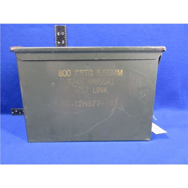 Metal Ammo Can - 12" x 6 3/4" x 8 1/2" Deep