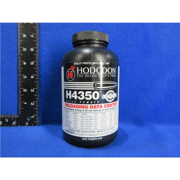 Hodgdon H4350 Rifle Powder - 378 Grams Including Tub
